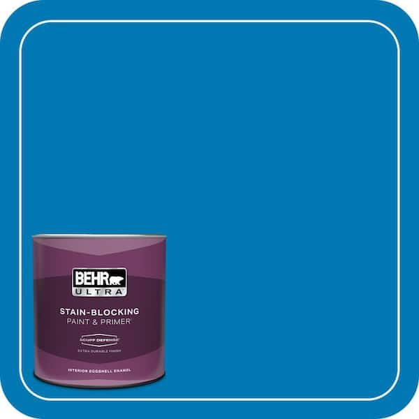 BEHR ULTRA 1 qt. #P500-6 Deep River Extra Durable Eggshell Enamel Interior Paint & Primer