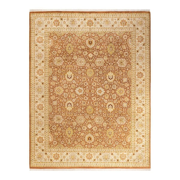Solo Rugs Mogul One-of-a-Kind Traditional Brown 8 ft. 2 in. x 10 ft. 6 in. Oriental Area Rug
