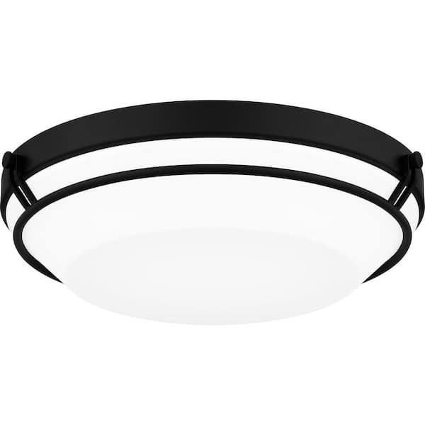 Quoizel - DNB1616MBK - LED Flush Mount - Dunbar - Matte Black