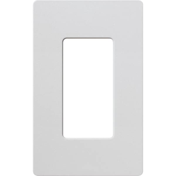Lutron Claro 1 Gang Wall Plate for Decorator/Rocker Switches, Satin, Mist (SC-1-MI) (1-Pack)