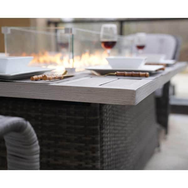 Kettler palma fire discount pit table gas