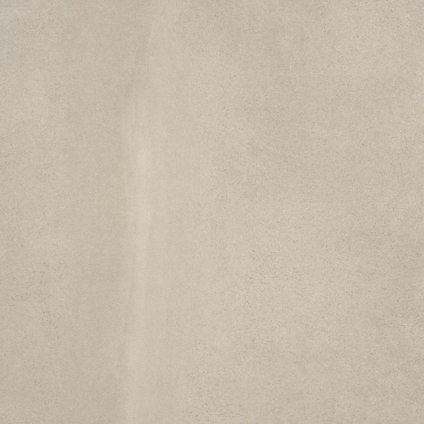 EMSER TILE Porto II Ivory 31.5 in. x 31.5 in. Polished Concrete Look Porcelain Floor and Wall Tile (13.778 sq. ft./Case)