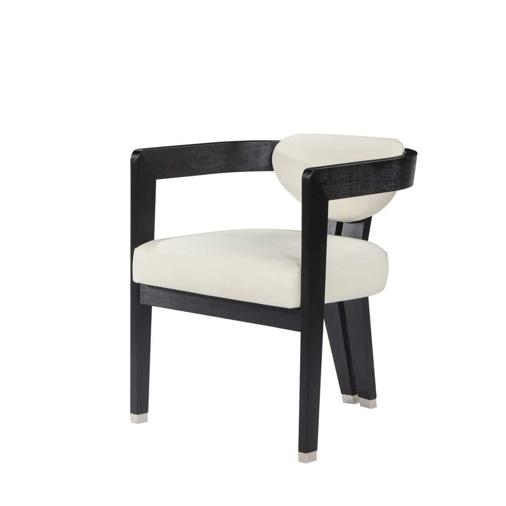 Best Master Furniture Ravenna Black Wood Dining Chair 2301CBC - The Home  Depot