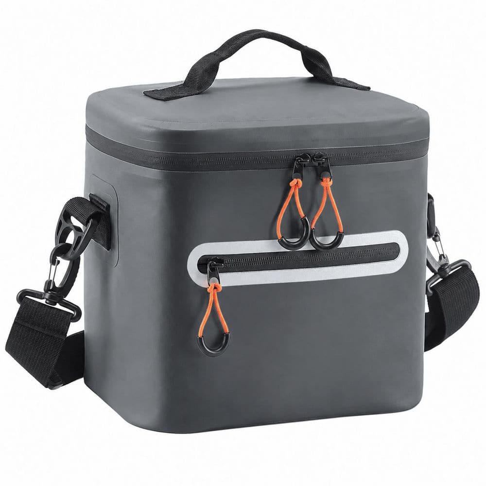 6 qt. Leak-Proof Insulated Beverage Jug Chest Soft-Side Cooler in Gray, 12H Cold, Easy Clean, Extra Storage price history on PriceWatchPro