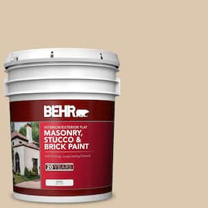 5 gal. #N270-2 Lentil Flat Interior/Exterior Masonry, Stucco and Brick Paint