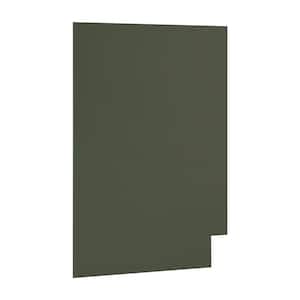 Avondale 24 in. W x 34.5 in. H Base Cabinet Flush End Panel in Fern Green
