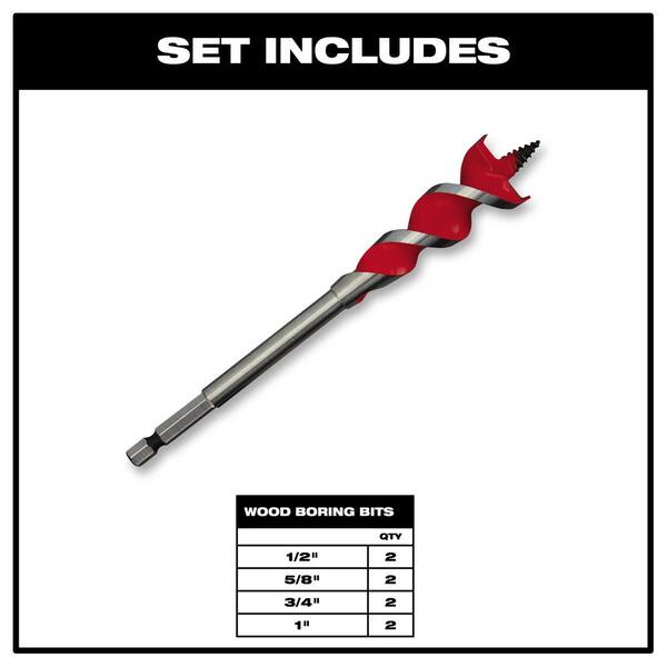 Milwaukee SPEED FEED Auger Wood 