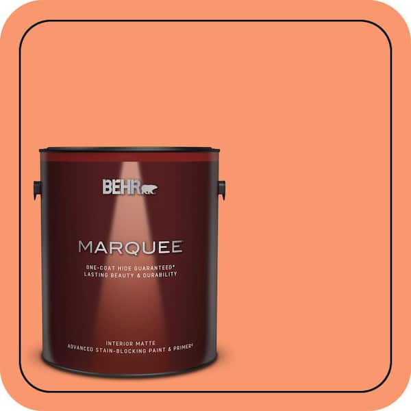 BEHR MARQUEE 1 gal. #220B-5 Autumn Arrival Matte Interior Paint & Primer