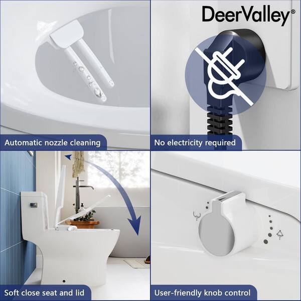 Fresh Water Non-Electric Bidet Toilet Attachment – Adjustable Angle – FreshBidet