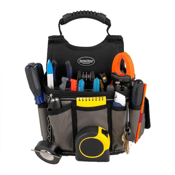 BUCKET BOSS Sparky 9 in. Utility Tool Belt Pouch with