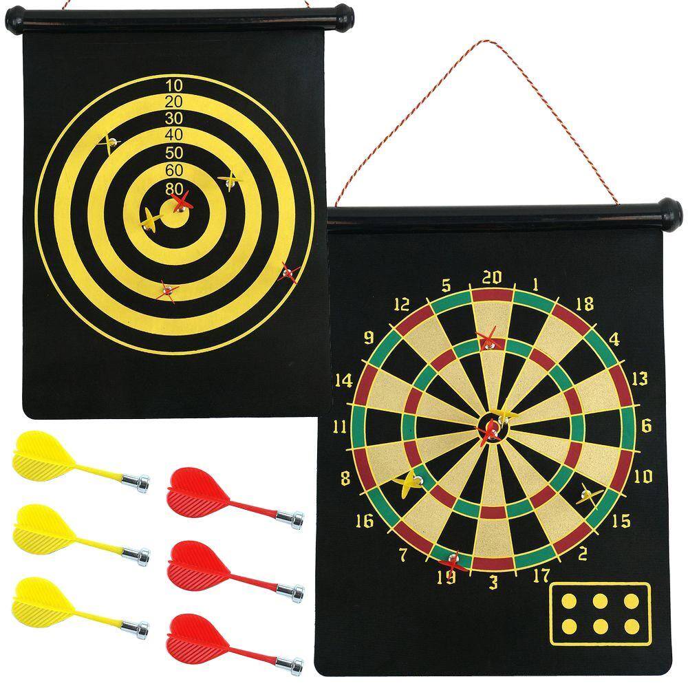 Dart Board, Indoor Outdoor Dart Games For Kids With 9pcs Darts, Safety Toy Games, Rollup Double Sided Board Game Set For Gifts 8fef0777 9302 4fa2 892d 4580da5a289c.77c12f7e2e6055511b871ac473e3b0ac