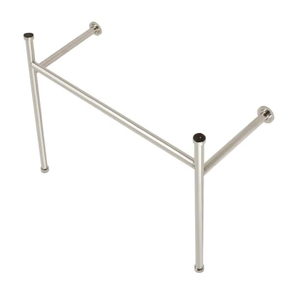 Kingston Brass Hartford Stainless Steel Console Sink Leg in Polished Nickel