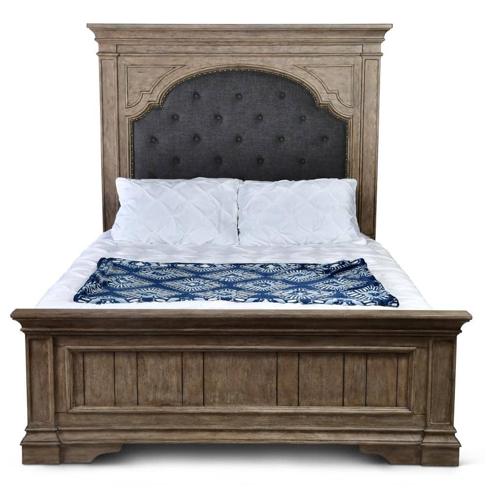 Highland Park Driftwood King Panel Bed price history on PriceWatchPro