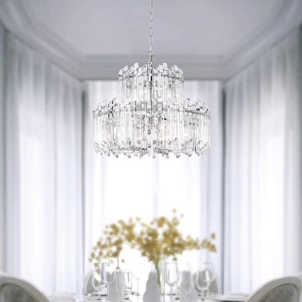 Henrietta 12 Light Chandelier With Chrome Finish