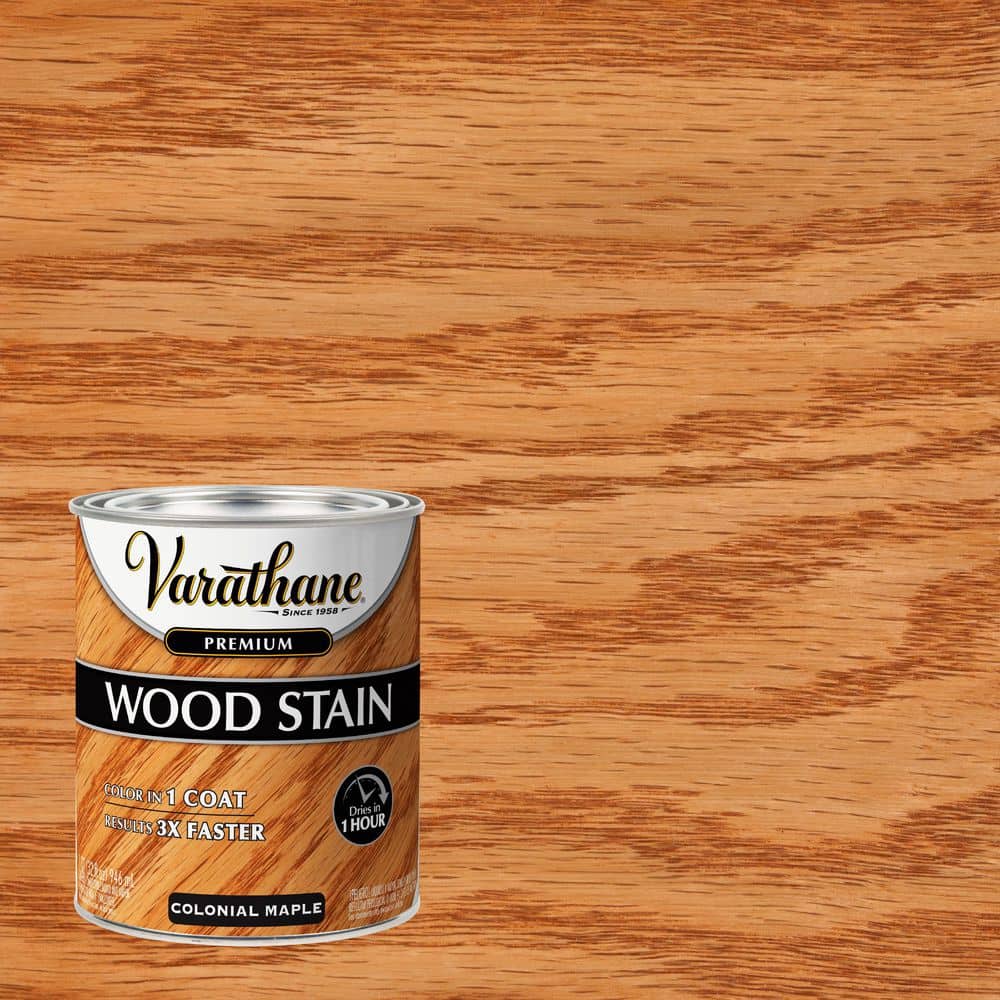 Varathane 1 qt. Colonial Maple Premium Fast Dry Interior Wood