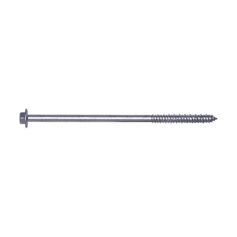 Blue-Tap 1/4 in. x 5 in. Stainless Hex-Head Concrete Screw (5-Pack ...