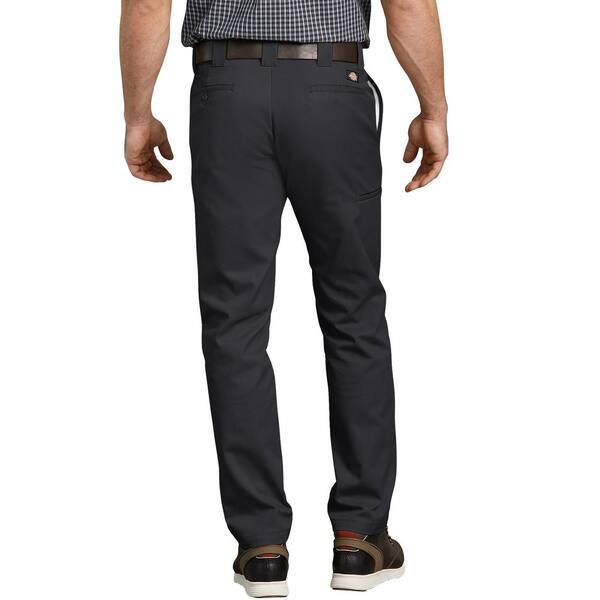 dickies work pants slim fit tapered leg