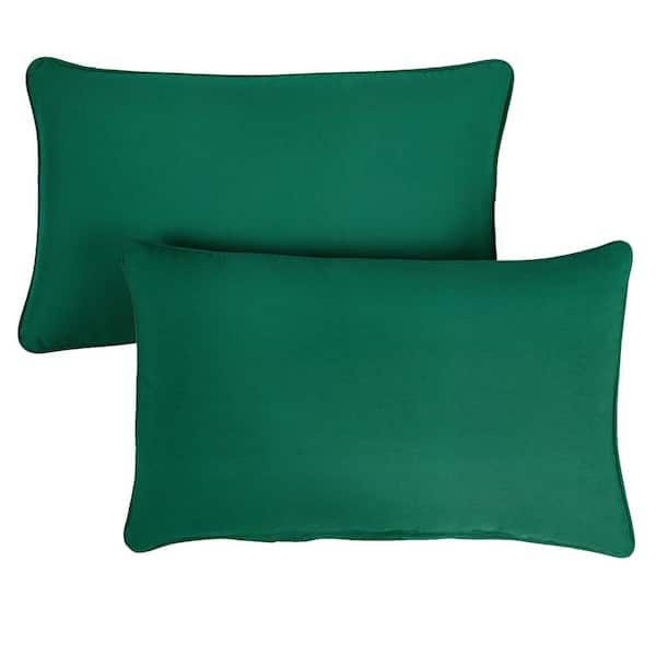 Forest green best sale outdoor pillows