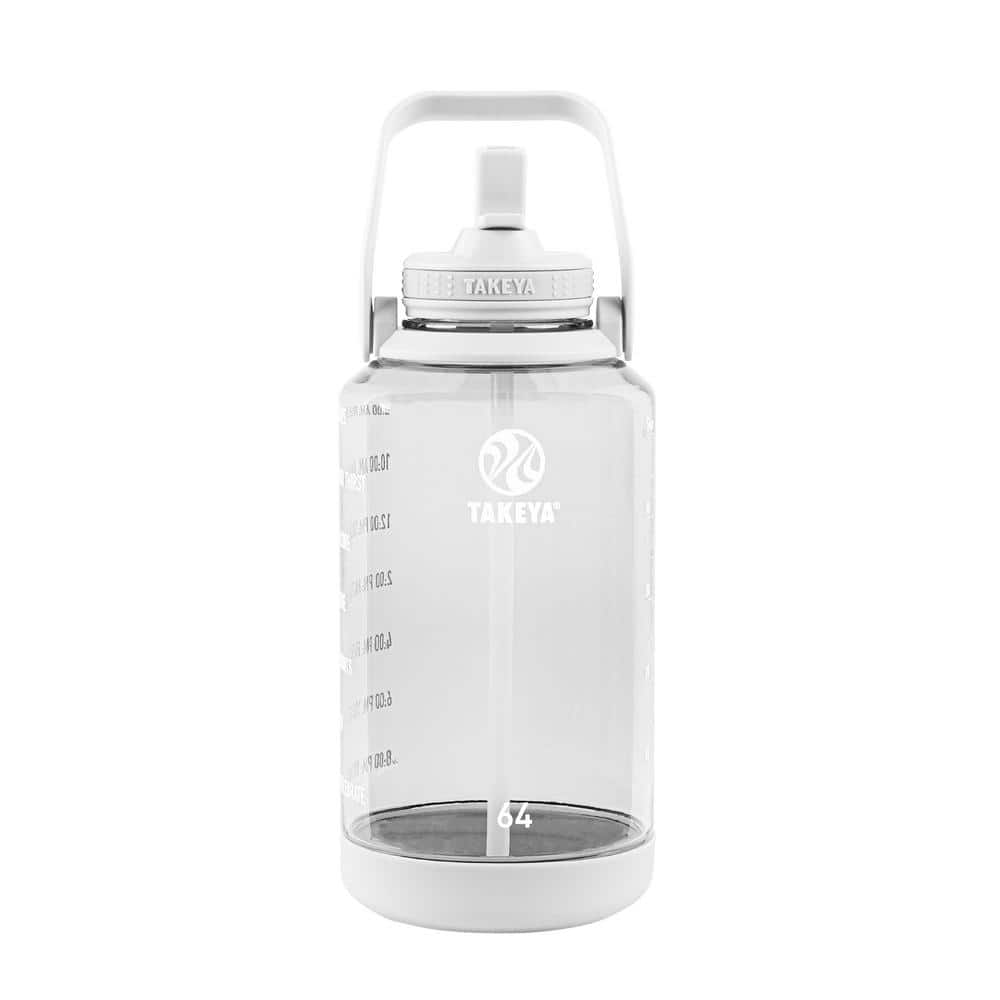 Tritan Motivational Water Bottle with Straw Lid – Takeya USA