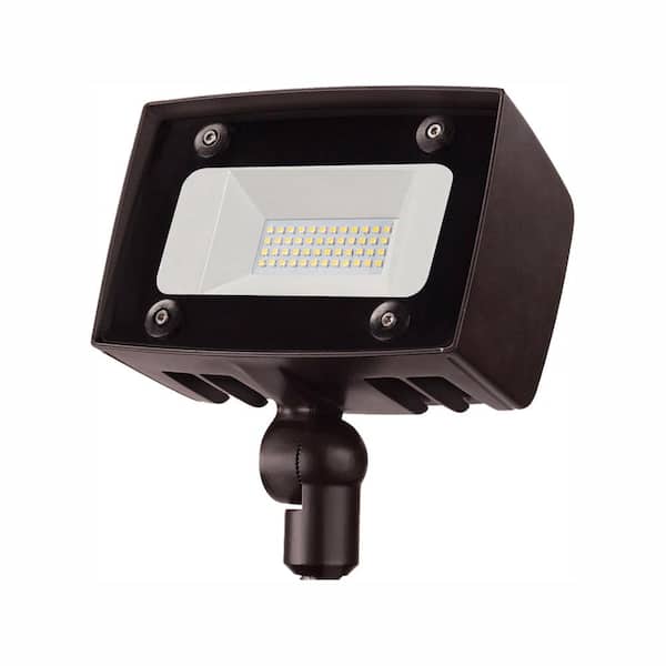 PROBRITE 150-Watt Equivalent Integrated Outdoor LED Flood Light, 2000 Lumens, Outdoor Security Light