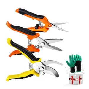 2 in. Pruning Shears Stainless Steel Blades (3-Pack)