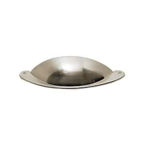 Sorbonne Collection 3 in. (76 mm) Brushed Nickel Traditional Cabinet Cup Pull