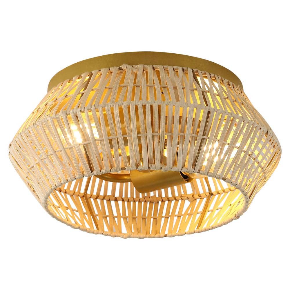 gold-flush-mount-ceiling-