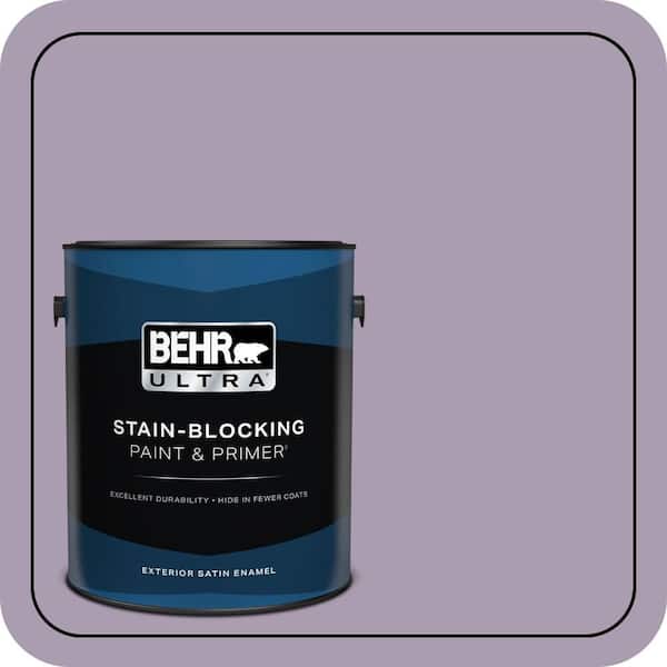 BEHR ULTRA 1 gal. #PPU16-12 Charm Satin Enamel Exterior Paint & Primer
