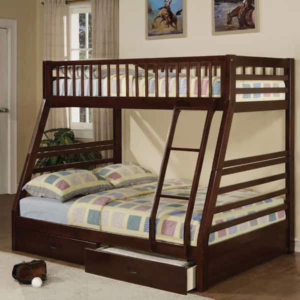 Acme Furniture Jason Brown Wood Frame Twin Platform Bed 02020 - The ...