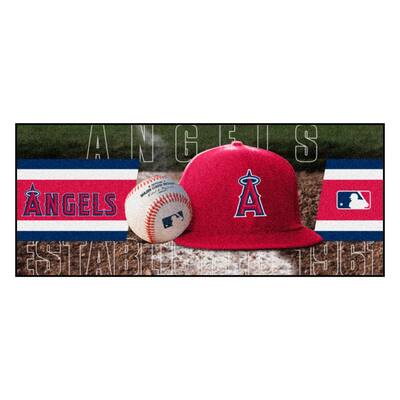 Los Angeles Angels 3 ft. x 6 ft. Baseball Runner Rug