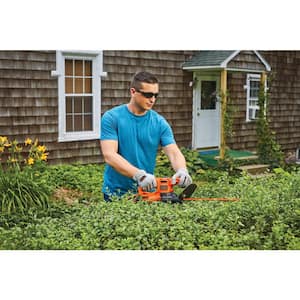 17 in. 3.2 Amp Corded Dual Action Electric Hedge Trimmer