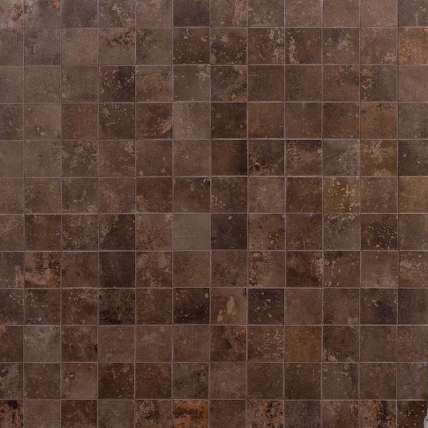 Ivy Hill Tile Voyager Copper 4 in. x 8 in. Porcelain Mosaic Tile Sample  EXT3RD103684 - The Home Depot