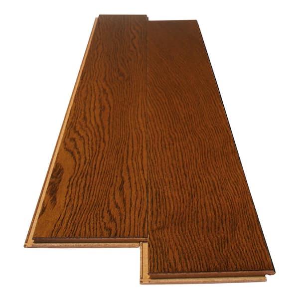 HOMELEGEND Gunstock White Oak 3/8 in. T x 5 in. W Engineered Hardwood Flooring (19.7 sqft/case)