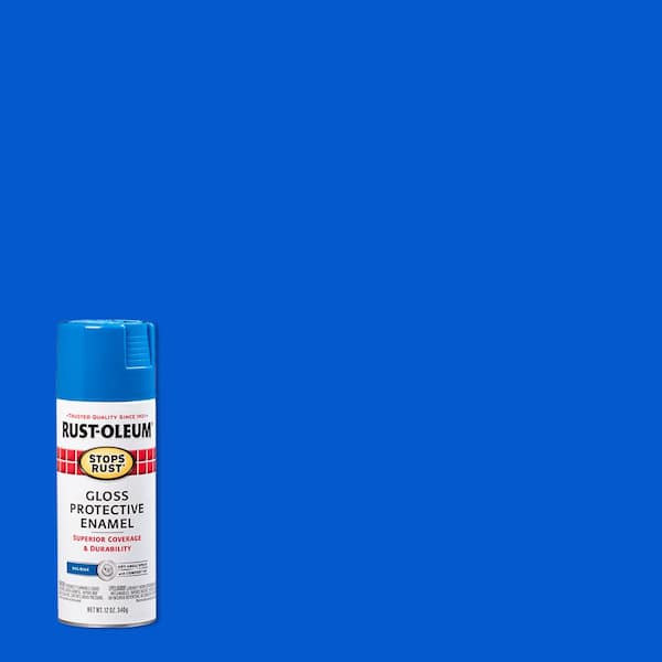 12 oz. Protective Enamel Gloss Harbor Blue Spray Paint (6-Pack)