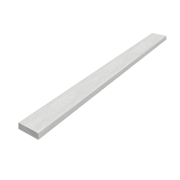 Edge 2 in. x 6 in. x 16 ft. Primed Wood Combed Exterior Trim Board