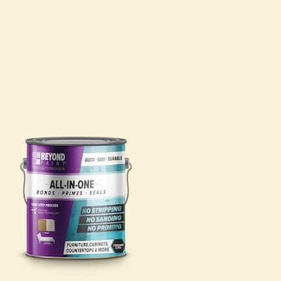 1 gal. Off White Furniture, Cabinets, Countertops and More Multi-Surface All-in-One Interior/Exterior Refinishing Paint