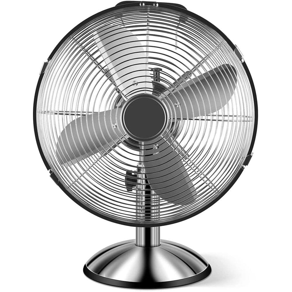 12 Inch Stand Fan, 3 Settings Speeds, High Velocity, Heavy Duty Metal For Industrial, Commercial, Residential, Silver price history on PriceWatchPro