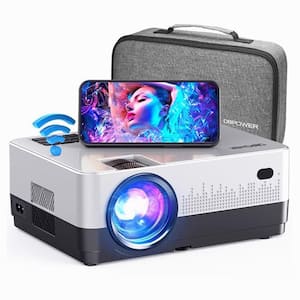 1920 x 1080 Full HD LCD WiFi Projector with 9000-Lumens and Carry Case