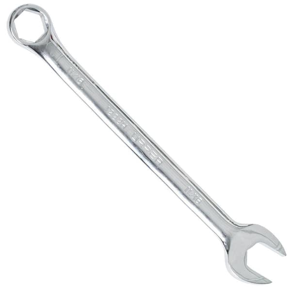 11/16 in. 6 Point Combination Chrome Wrench