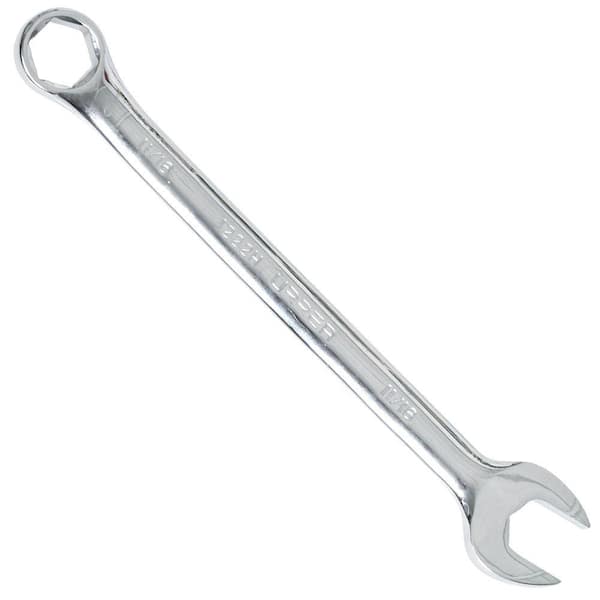 URREA 15/16 in. 6 Point Combination Chrome Wrench