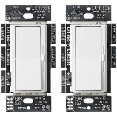 Details about   Lutron Dimmer LED Rocker Touch Wired In Wall General Purpose Indoor 150 W 4 Pk 