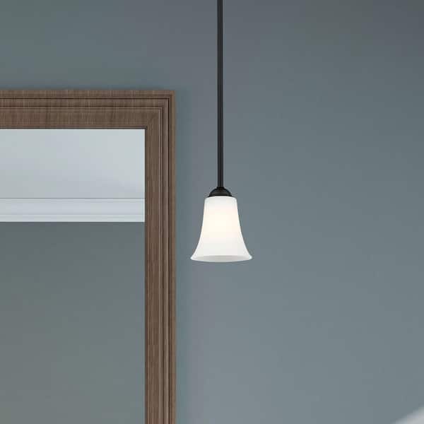 Burkland 1 Light Black Mini Pendant