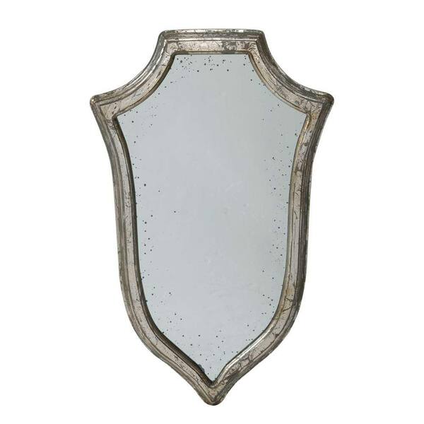 A & B Home 20 in. x 12 in. Framed Mirror