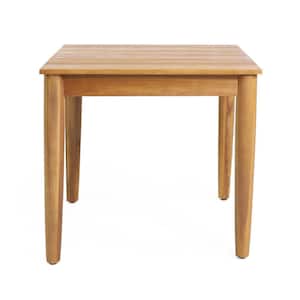 Olina Teak Solid Wood Outdoor Side Table. XT-V1967 - The Home Depot