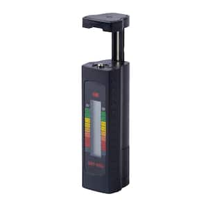 Digital Battery Tester for AA, AAA, C, D, N, 9-Volt, 1.5-Volt Button Cells