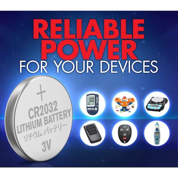 CR2032 - Batteries - Electrical - The Home Depot