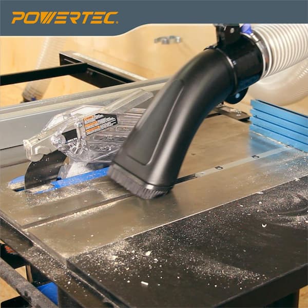 4 in. Dust Collection Bench Nozzle with Quick Change Handle for Dust Collection System