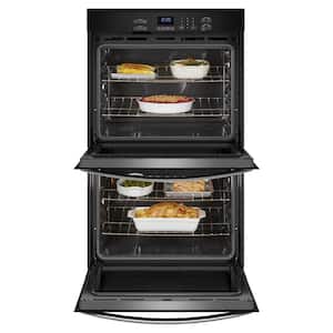 30 in. Double Electric Wall Oven with Self-Cleaning in Stainless Steel