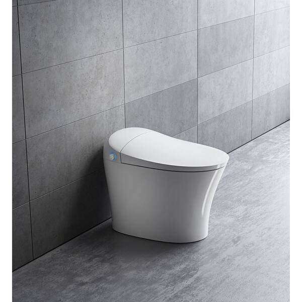 Castellousa New York Simple Plus Elongated Bidet Toilet with Adjustable Sprayer & Soft-Close