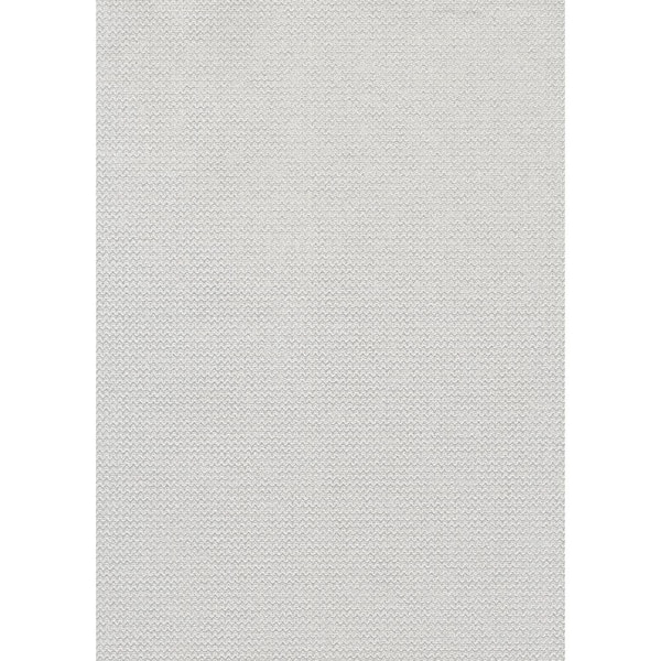 York Wallcoverings White Mini Non-pasted Vinyl Wallpaper Matte 20.5 in. x 33 ft.